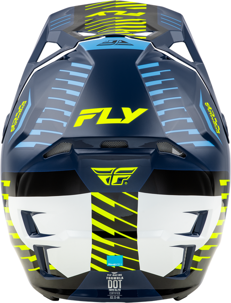 Formula CP Slice Helmet - Navy/Hi-Viz/White