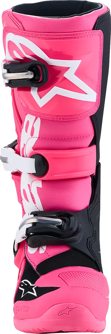 Alpinestars Tech 7S Youth Pink Fluo / Black / White