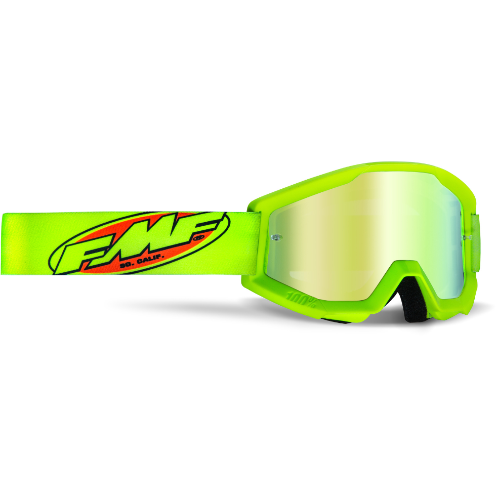 FMF POWERCORE Goggle Core Yellow Mirror Gold Lens