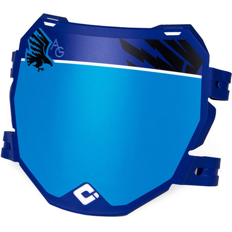 ODI DH Number Plate - Graphite, Blue, Black, Red