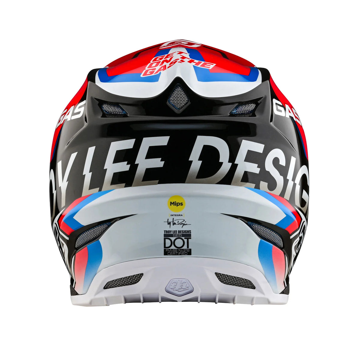 Troy Lee Designs SE5 Composite Helmet W/MIPS GasGas Fumes Red / Black