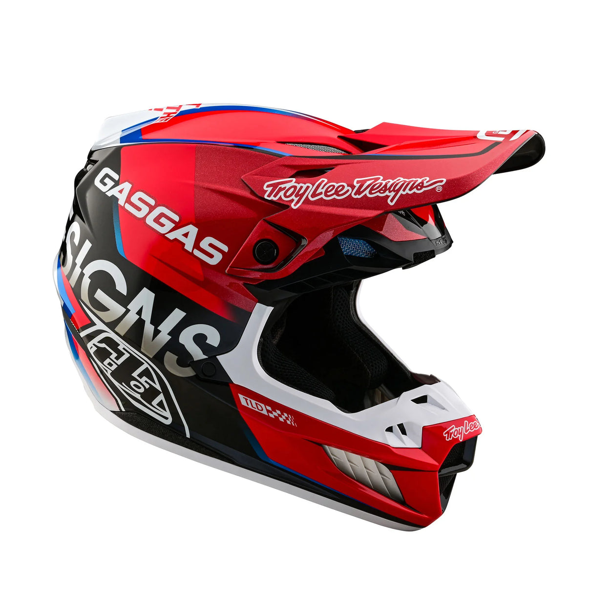 Troy Lee Designs SE5 Composite Helmet W/MIPS GasGas Fumes Red / Black
