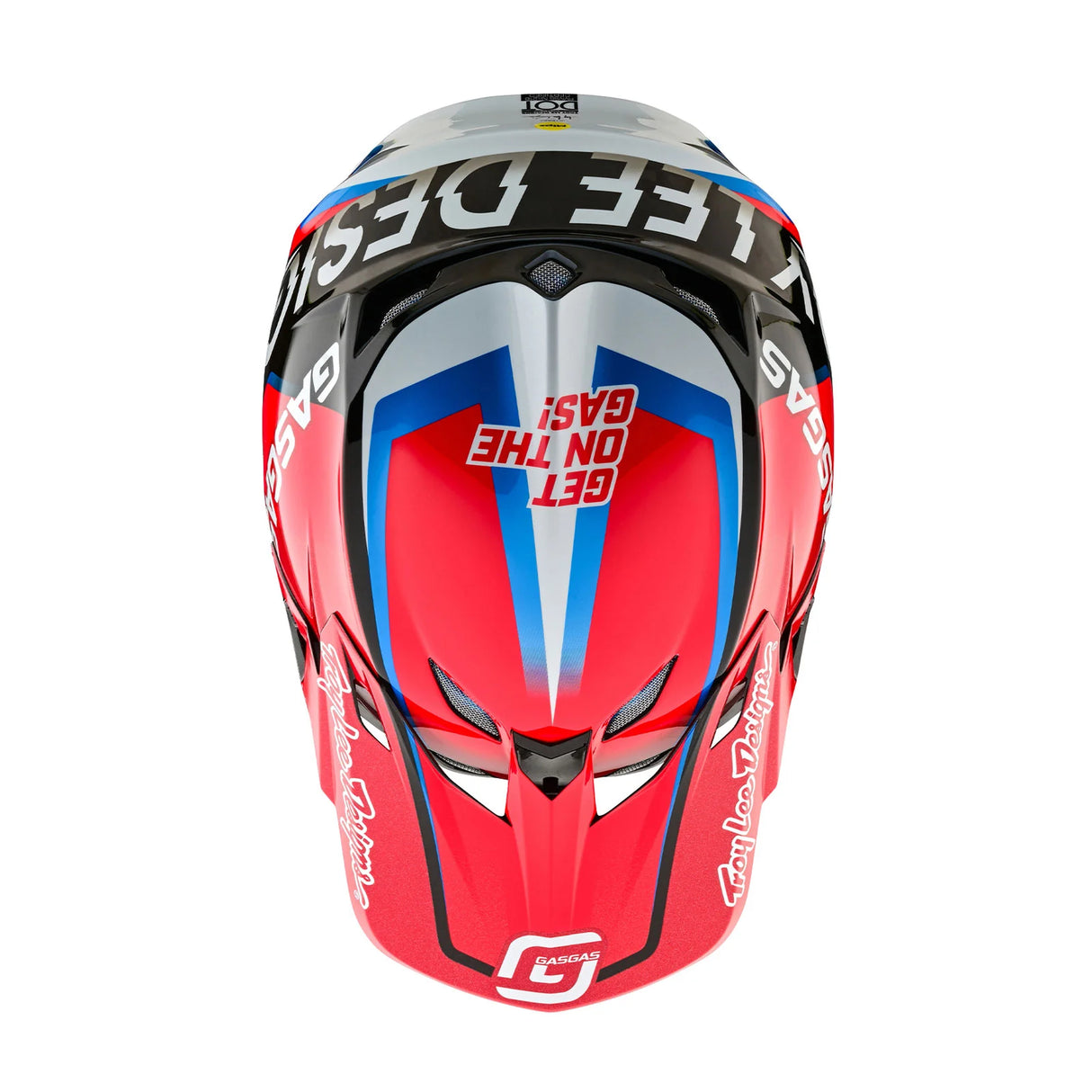 Troy Lee Designs SE5 Composite Helmet W/MIPS GasGas Fumes Red / Black