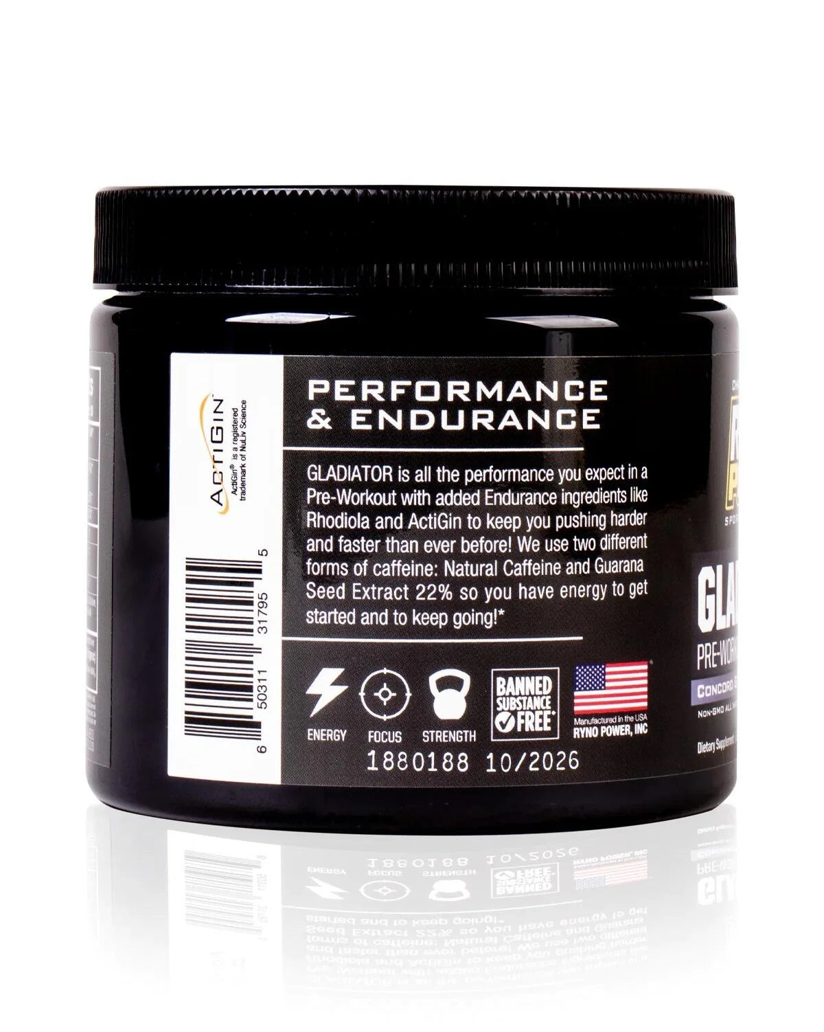 Ryno Power Gladiator Pre-Workout Grape