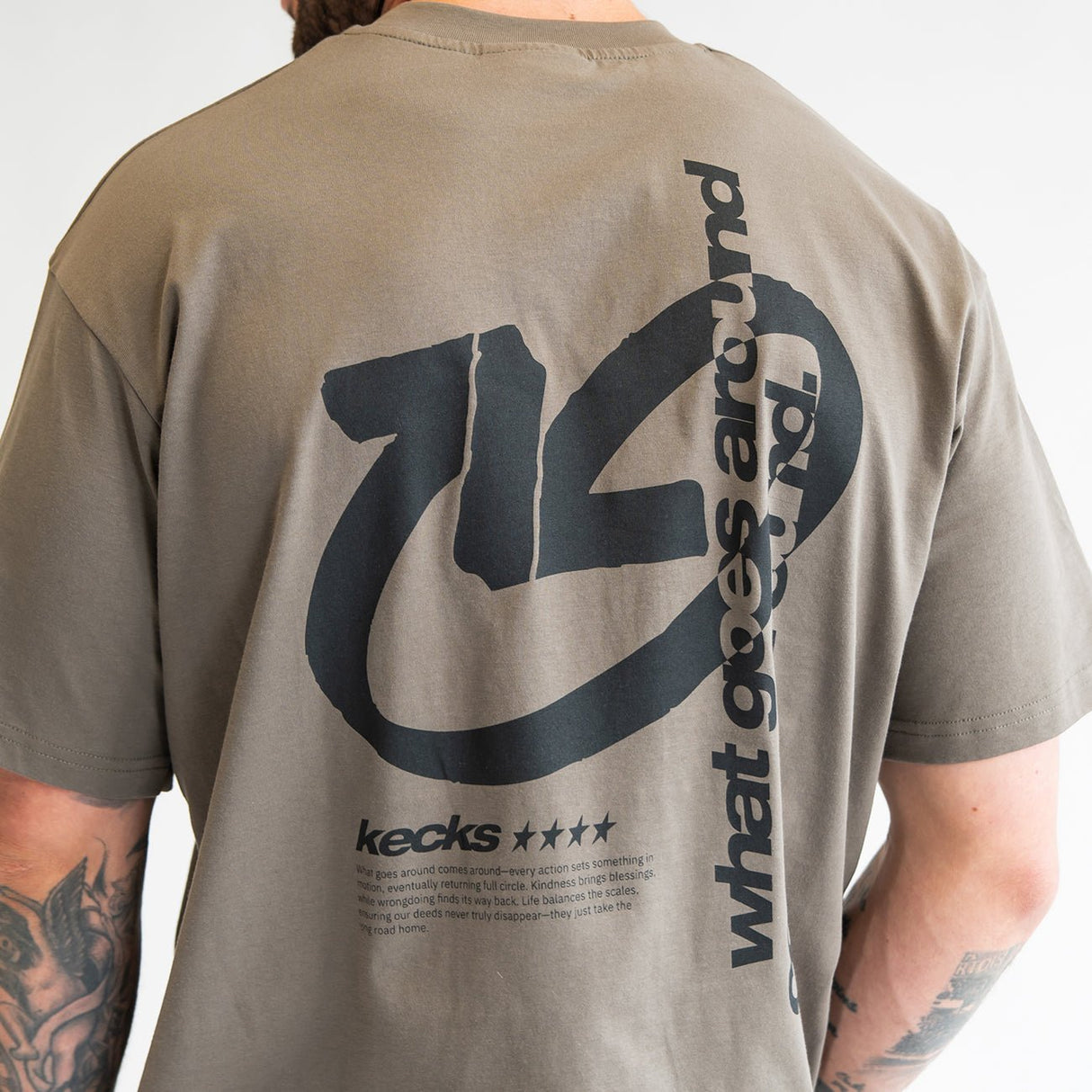 Goes Around Stone Tee