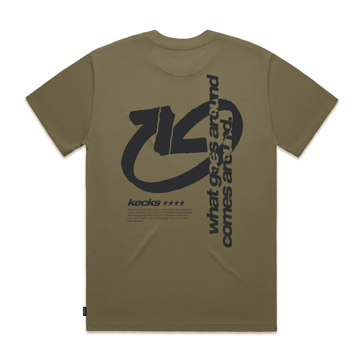 Goes Around Stone Tee