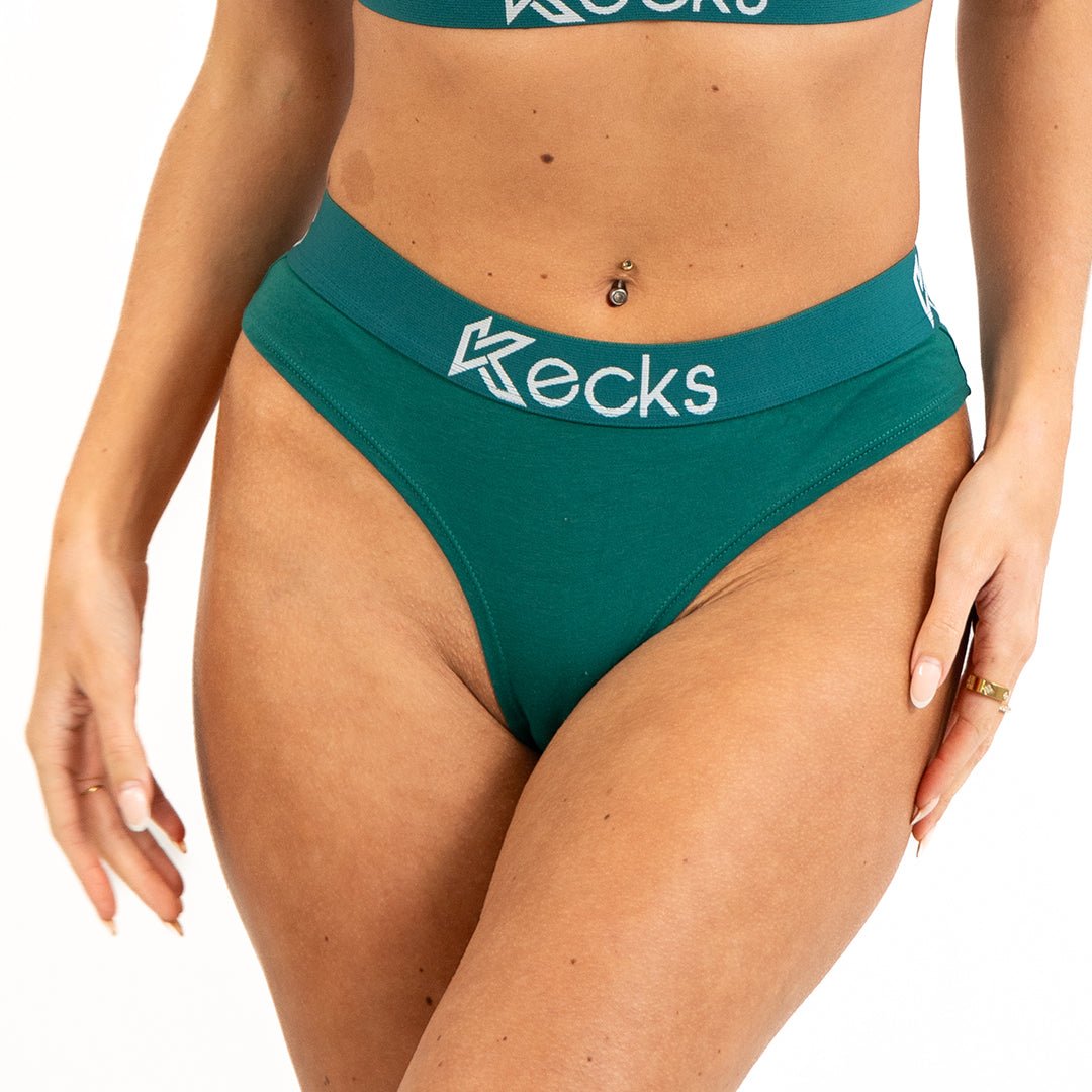 Green Modal Thong