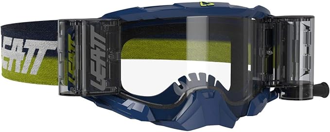 LEATT VELOCITY 5.5 ROLL-OFF INK CLEAR LENS GOOGLES