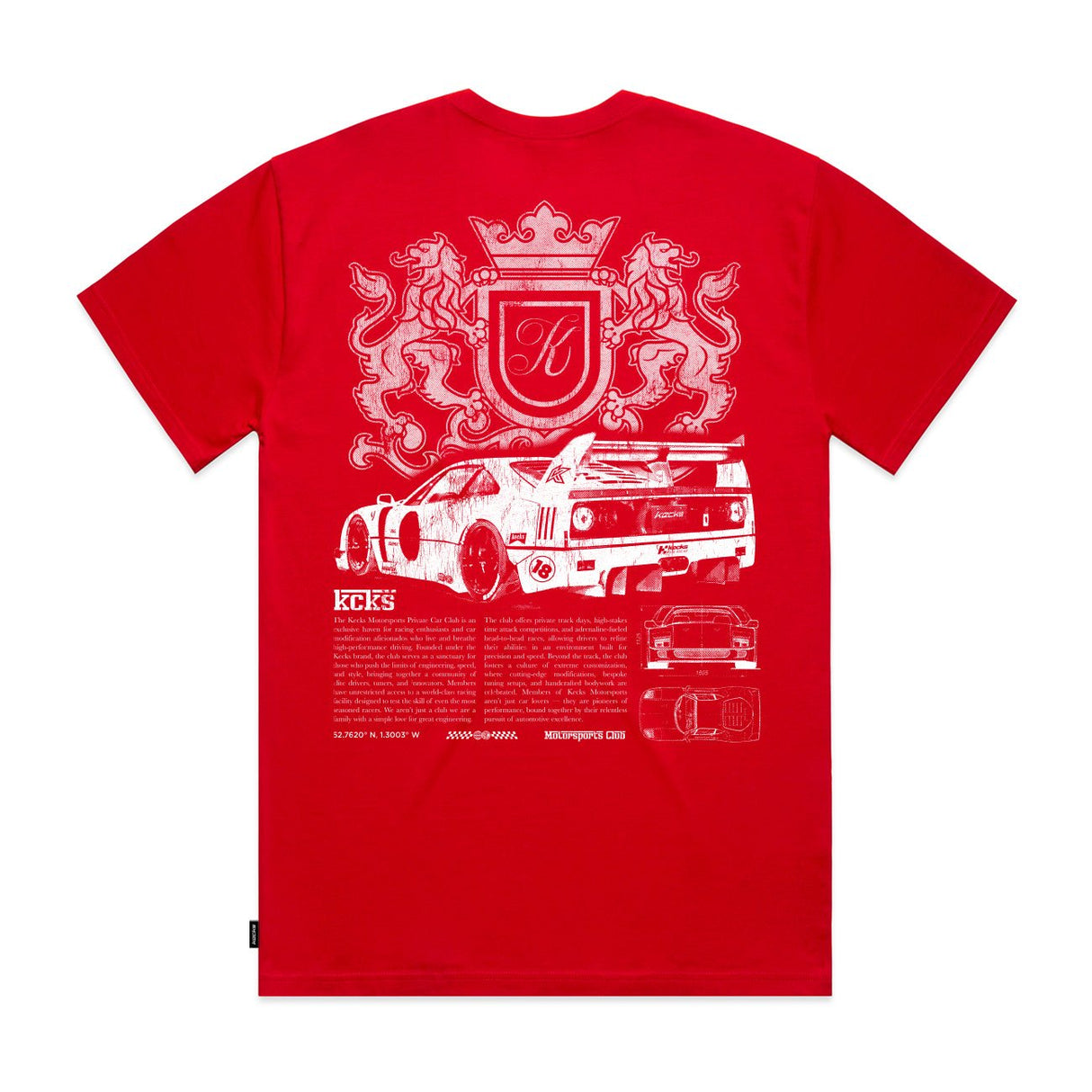 Italia Red Tee