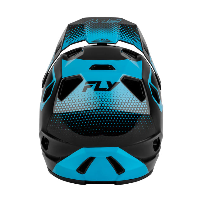 Fly Racing Rayce Sonar Bicycle Helmet - Black/Electric Blue