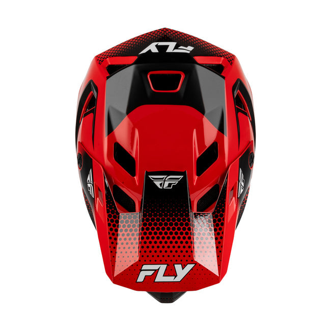 Fly Racing Rayce Sonar Bicycle Helmet - Red/Black/White