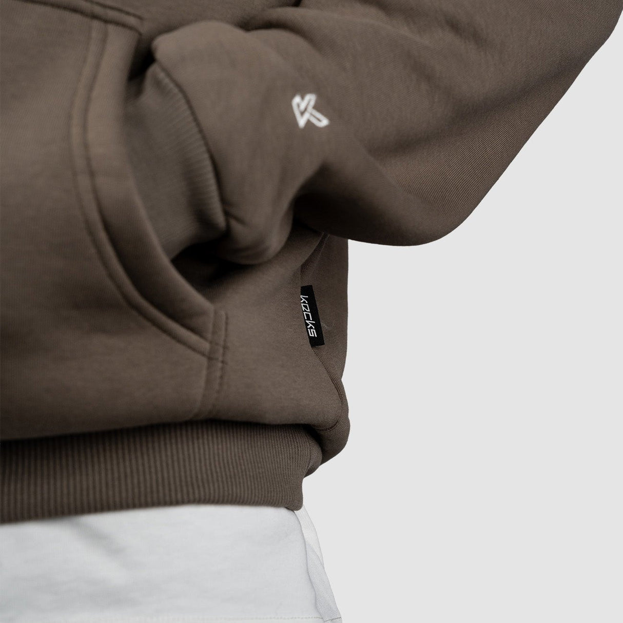 K Icon Hoodie Stone