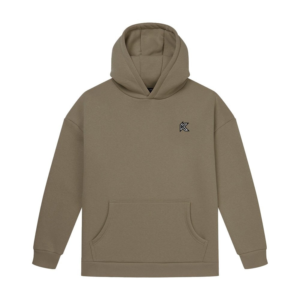 K Icon Hoodie Stone