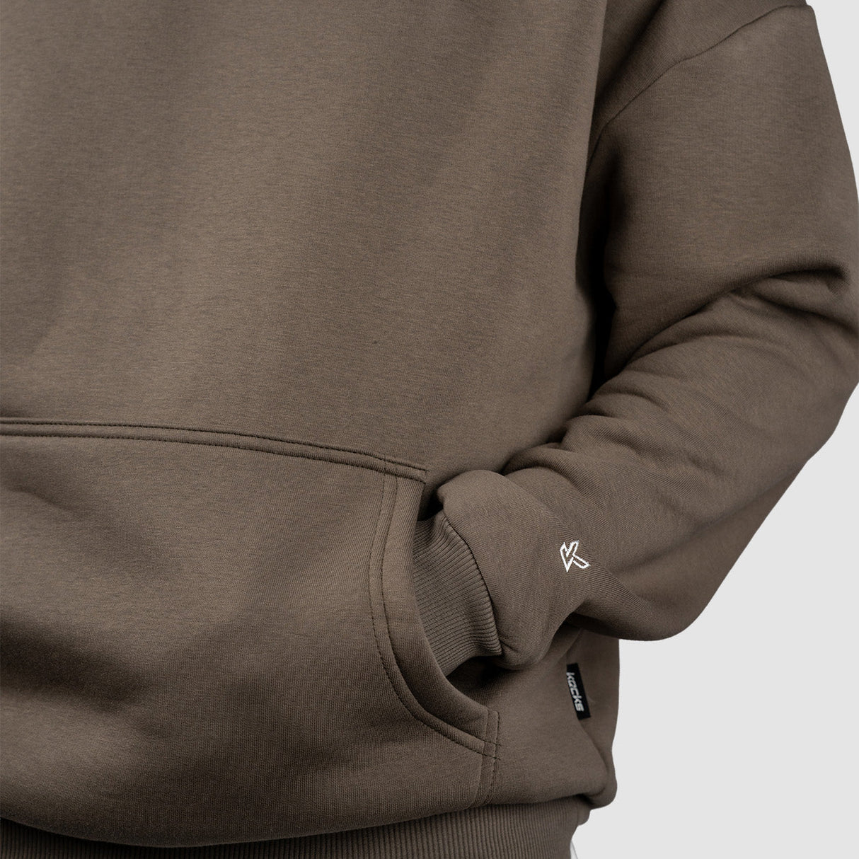K Icon Hoodie Stone