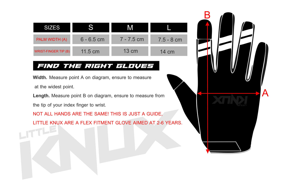 LITTLE KNUX GLOVE - GIRAFFE/ZEBRA