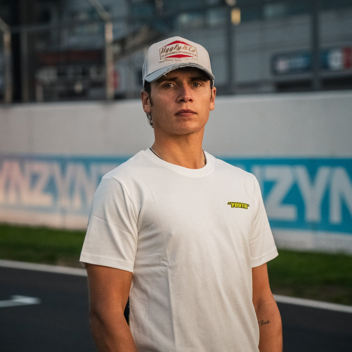 Kyle Ryde White Graphic T-Shirt