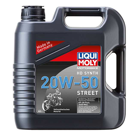 ENGINE OIL AMERICAN V-TWIN SYNTHETIC 20W-50 STREET 4L LIQUI MOLY - 3817