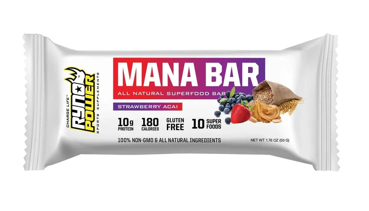 Ryno Power Mana Protein Caddy Strawberry (Each)