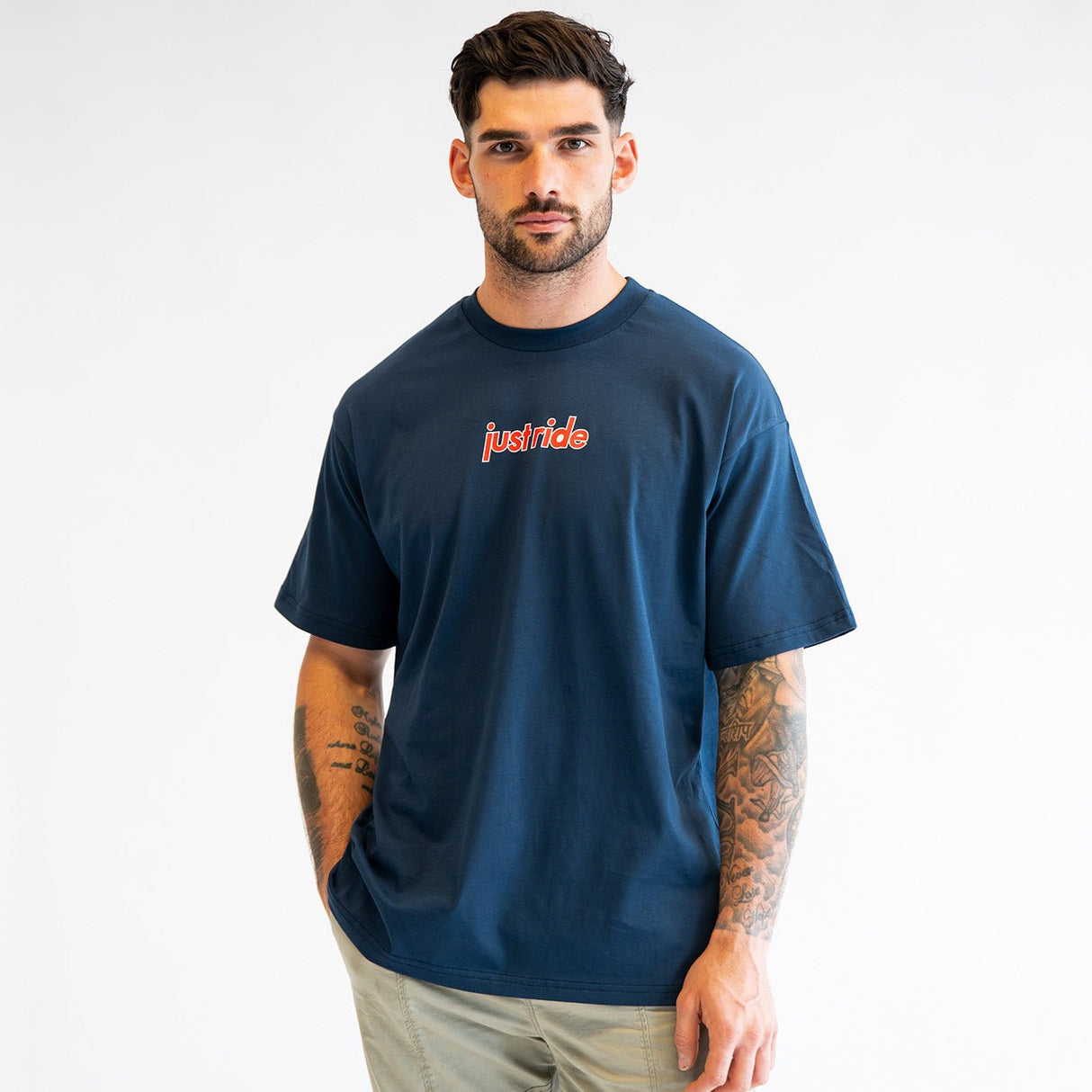 Members Navy Tee