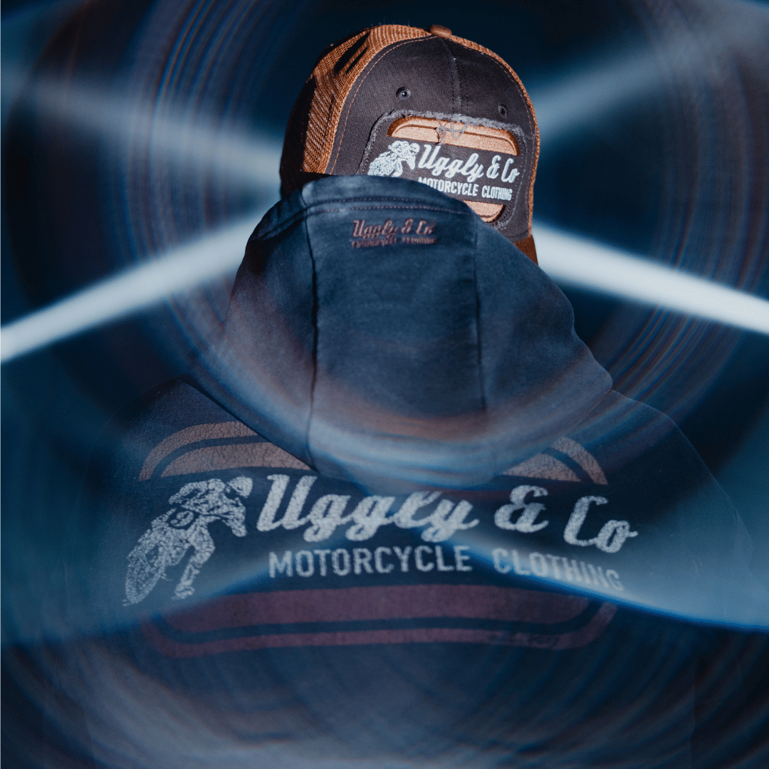 Black Flattrack Hoodie
