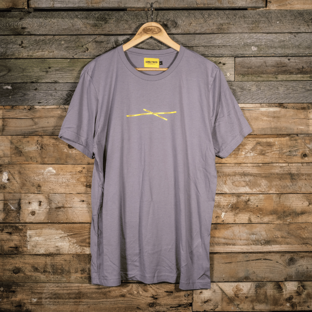 Grey Tape Tee