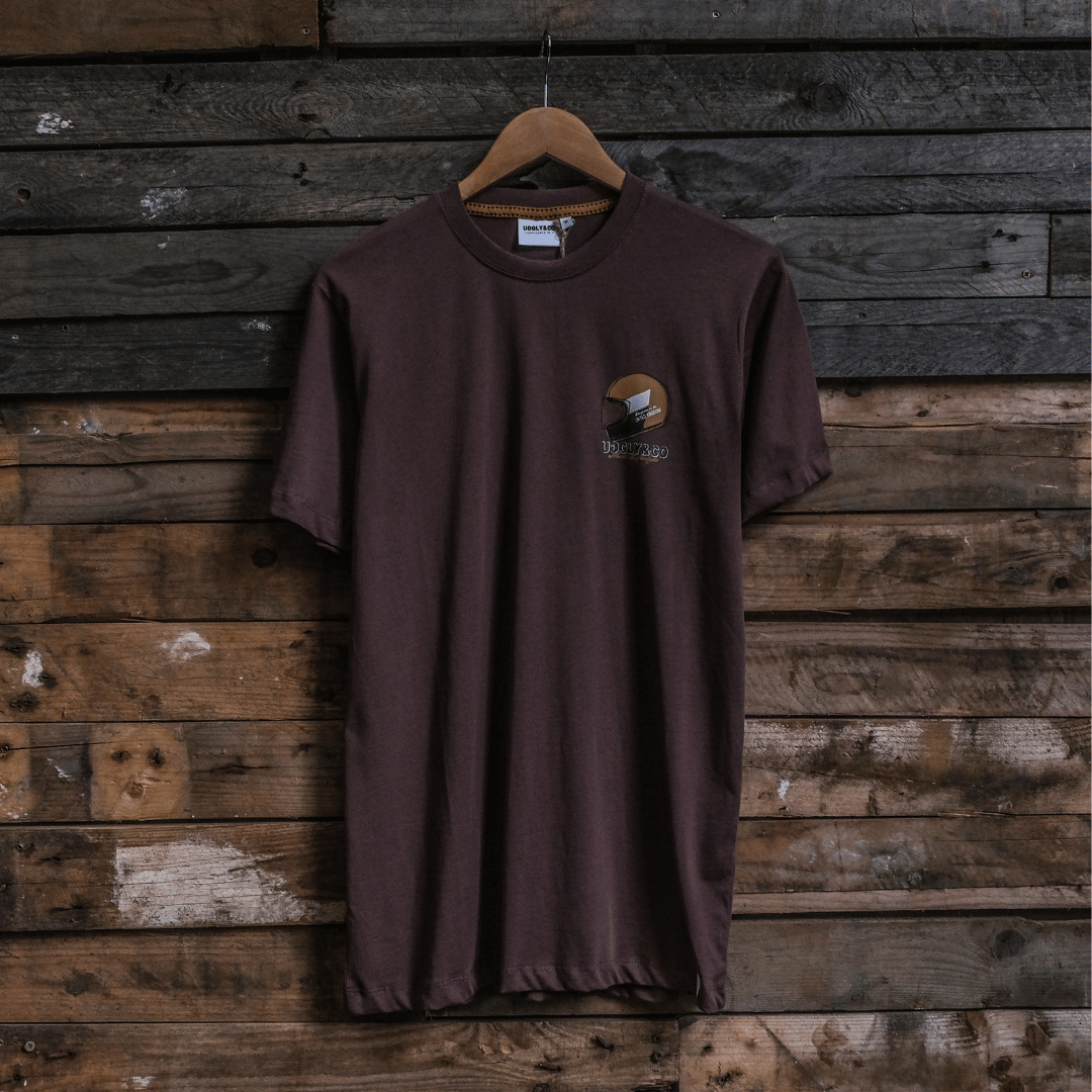 Brown U&C Helmet Tee