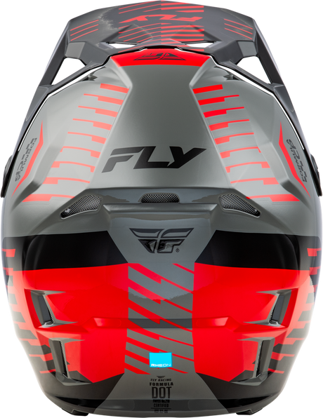 Formula CP Slice Helmet - Grey/Red/Black