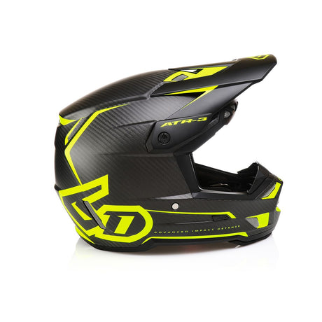 Matte Yellow ATR-3 Nova Helmet Front View