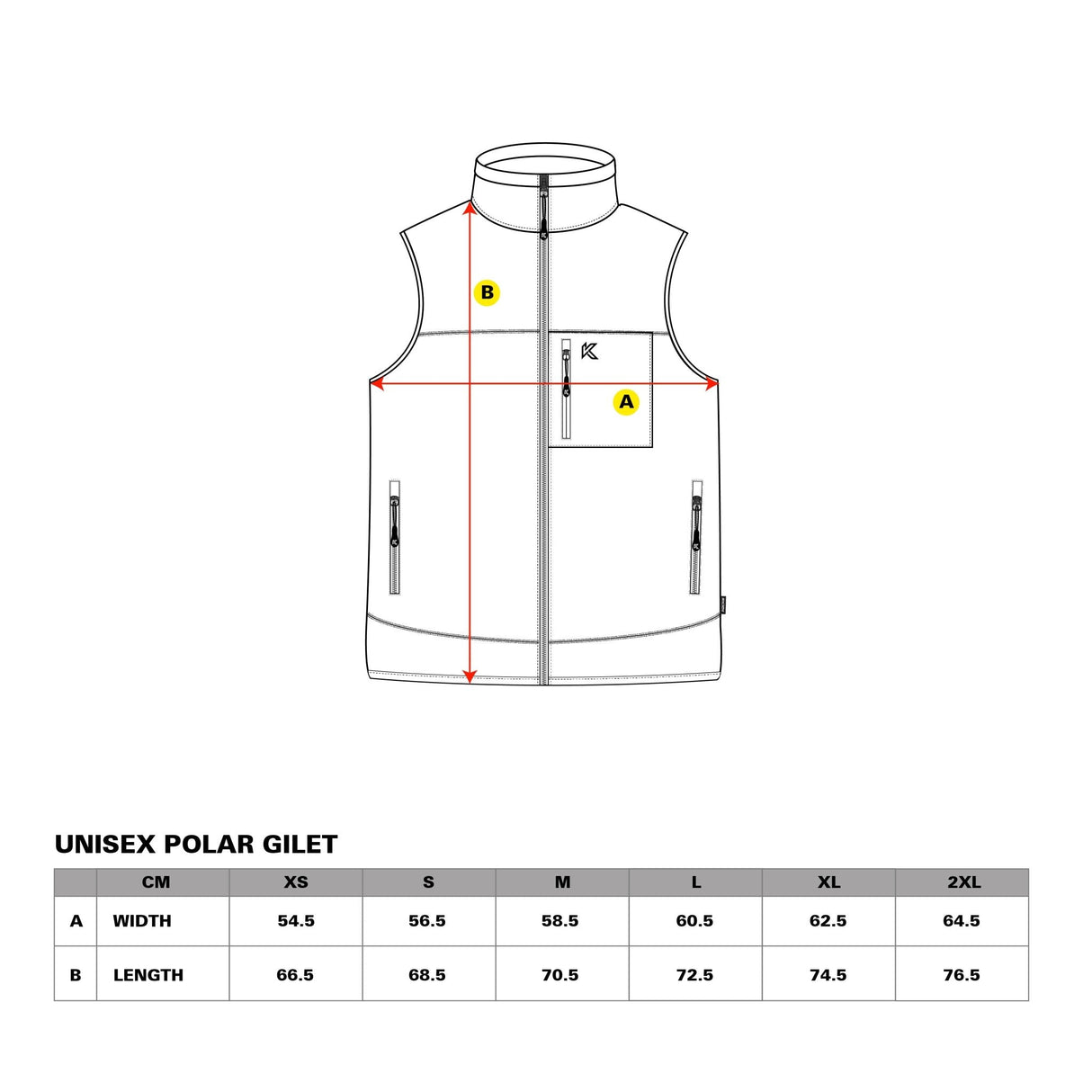 Polar Vest Black