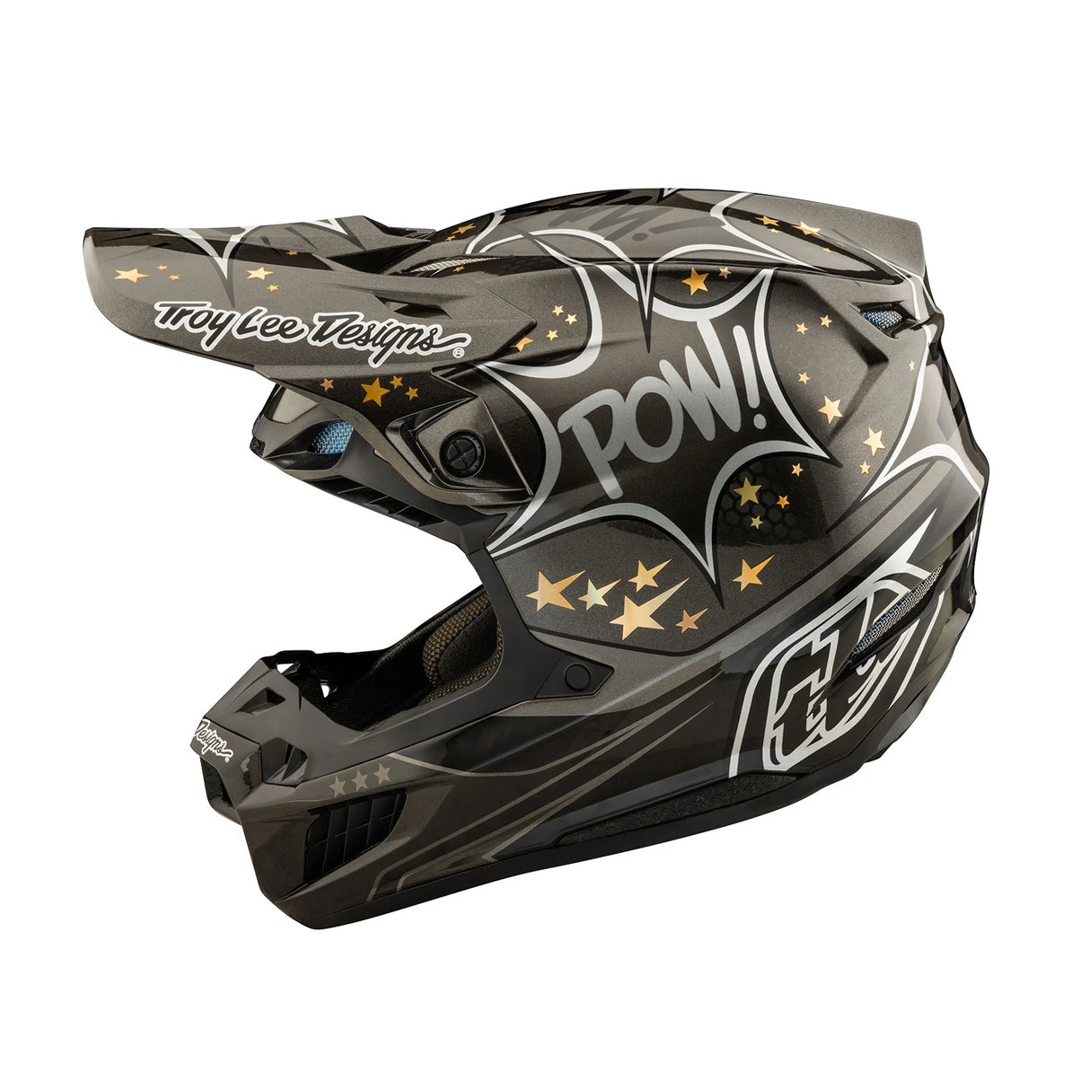 Troy Lee Designs SE5 Carbon Helmet W/MIPS Cosmic Explosion Gray