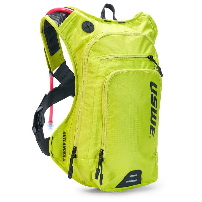 USWE OUTLANDER 9 WITH 3L HYDRATION BLADDER CRAZY YELLOW