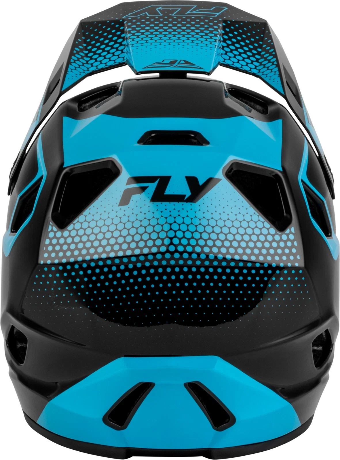 Fly Racing Youth Rayce Sonar Bicycle Helmet - Black/Electric Blue