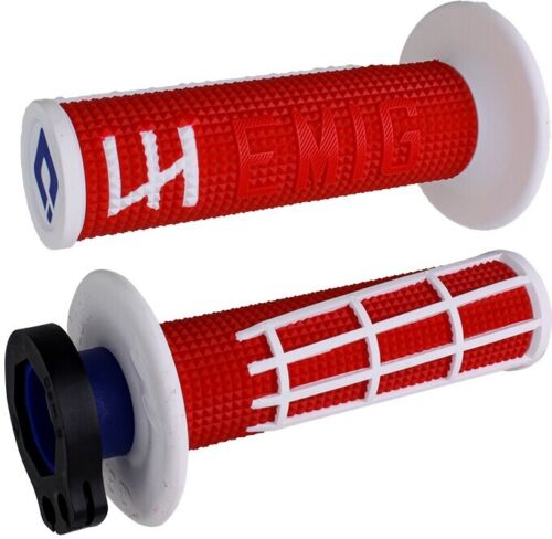 ODI EMIG 2.0 Lock On Grip Red/White