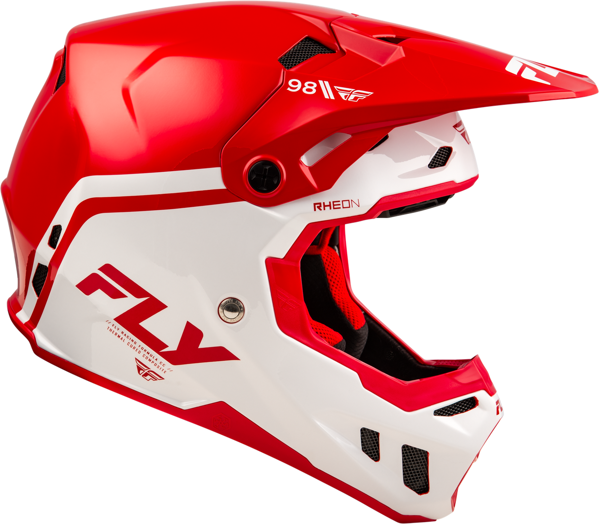 Formula CC Objective Helmet - Red/White