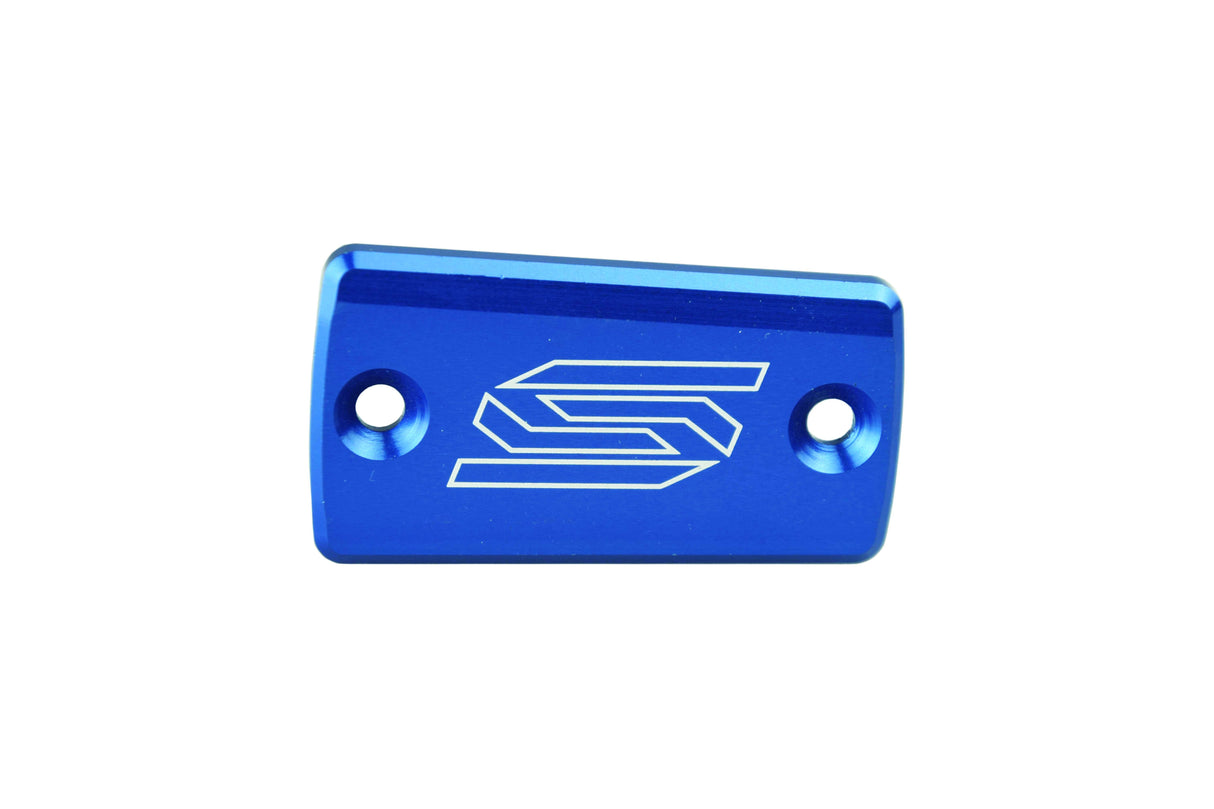 SCAR Racing Front Brake Reservoir Cover Blue 2018-2021 Husqvarna TX TE FE FX 125 150 250 300 350 450 501
