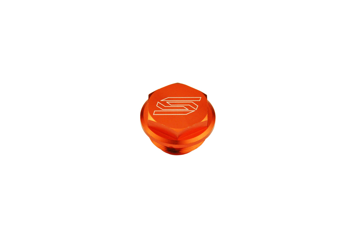 SCAR Racing Rear Brake Reservoir Cover Orange 2004-2026 KTM SX EXC XC 125-525