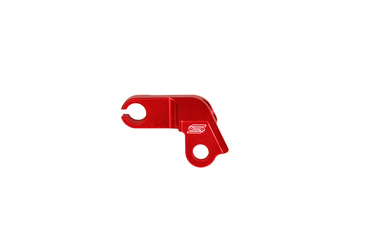 SCAR Racing Clutch Cable Guide Red 2009-2014 Honda CRF 450 R