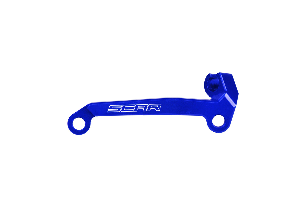 SCAR Racing Clutch Cable Guide Blue 2006-2015 Kawasaki KX 450 F