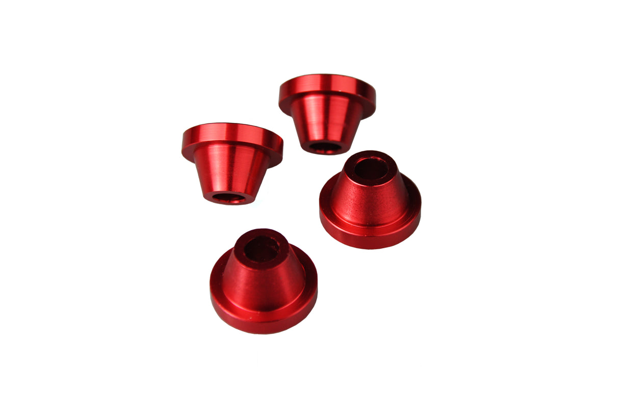SCAR Racing Rubber Killers Red 2002-2026 Suzuki RM RM-Z DR-Z SM RMX Z 125 250 400 450 4-PIECE