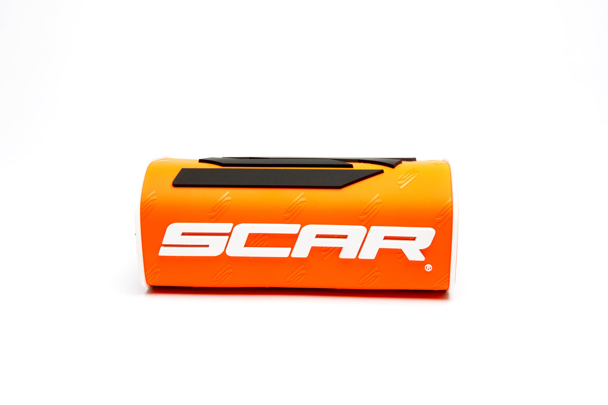 SCAR Racing Oversize Bar Pad Orange Fluo O2
