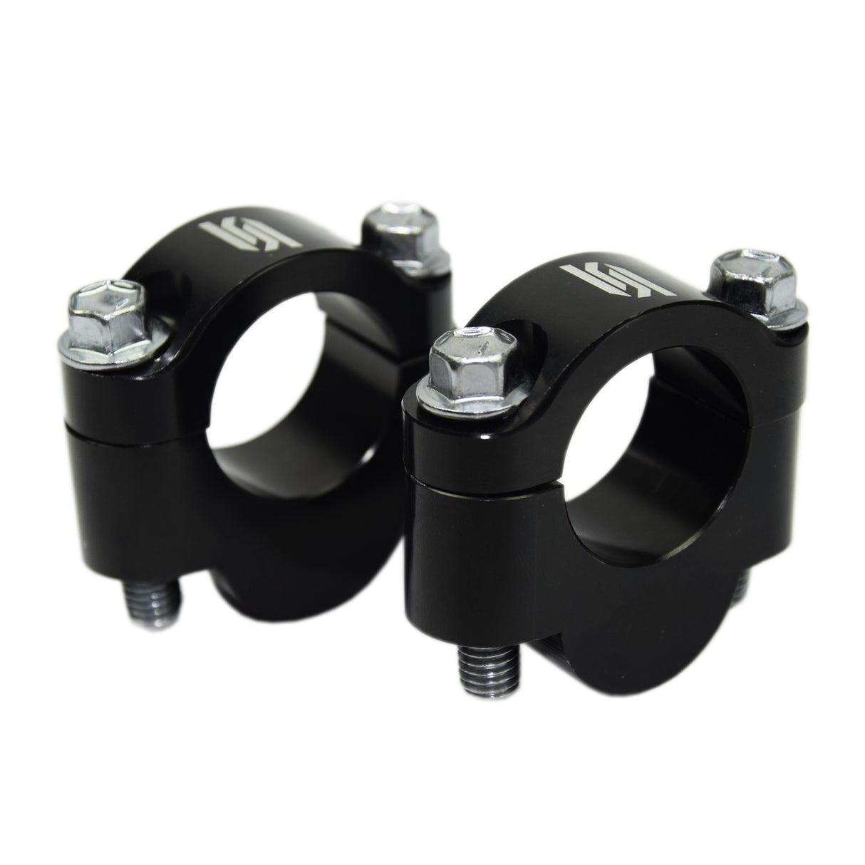 SCAR Racing Handlebar Riser Kit Black Universal 22.2mm 20mm Rise