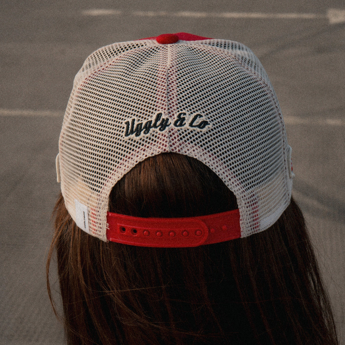 Smokin’ Red Label Diamond Trucker Hat