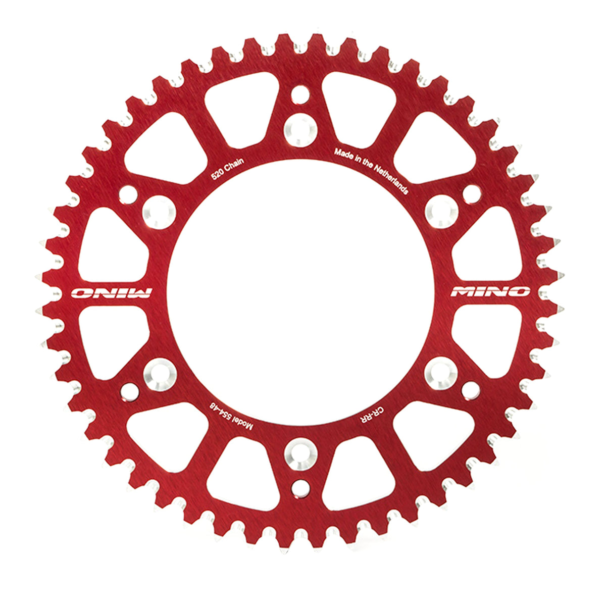 MINO REAR SPROCKET SURRON LIGHT BEE, E RIDE 64 TEETH 25-912-64-3 RED, ALLOY