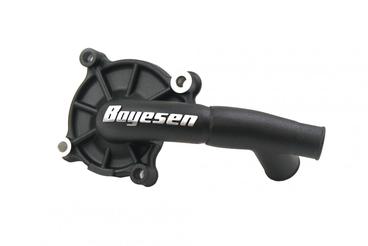BOYESEN WATER PUMP COVER 18-24 CRF250R, SUPERCOOLER BOYESEN WPK-07CB, BLACK