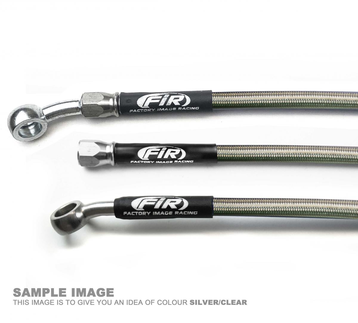 Venhill YAMAHA YZF HOSE REAR BRAKE SILVER / BLK Y01-2-034/P YZF450 09- FIR