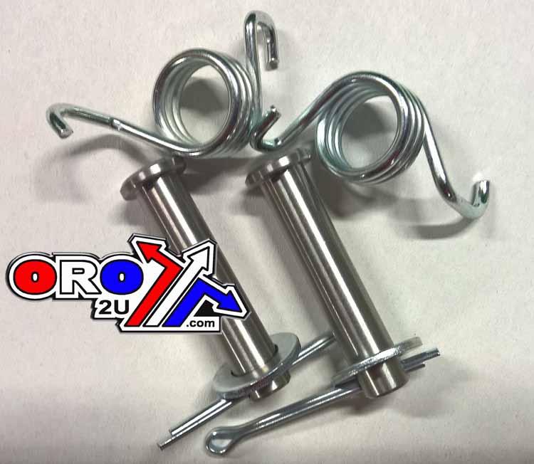 FOOT PEG SPRING & PIN CR/RM, DIA 10mm MINO 12-0013