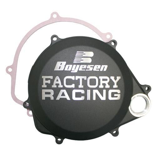 BOYESEN CLUTCH COVER 17-25 CRF450R/RX, BOYESEN CC-06CB BLACK