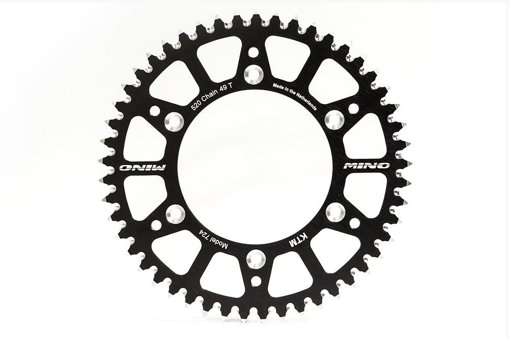MINO REAR SPROCKET ALLOY BLK 853, 25-831-520-45