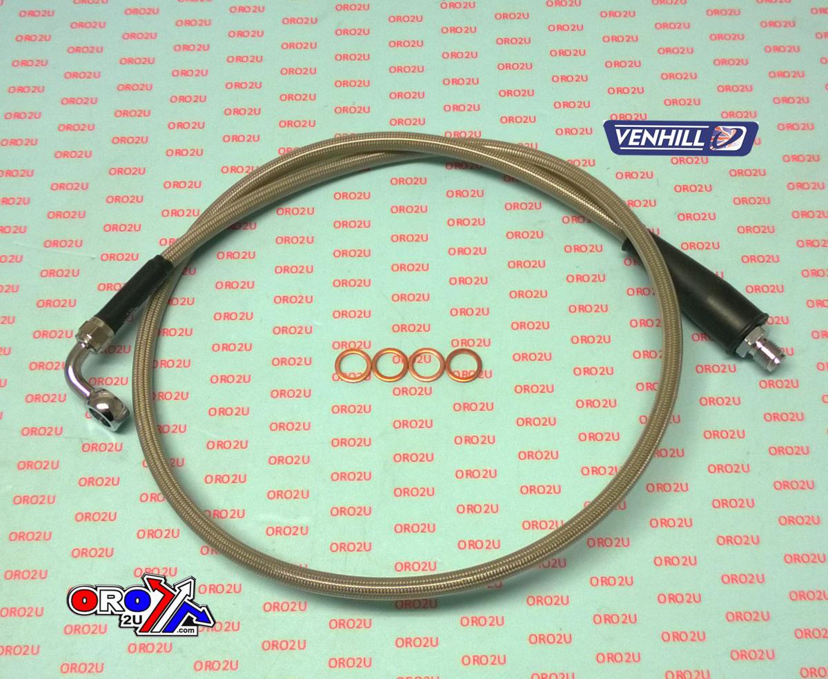 Venhill BETA HOSE CLUTCH SILVER / BLK B05-3-003/P-CL, EVO 2T