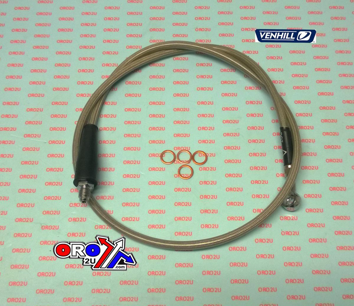 Venhill BETA 2009-2010 HOSE CLUTCH SILVER / BLK B05-3-004/P-CL, EVO 4T 2009-2010